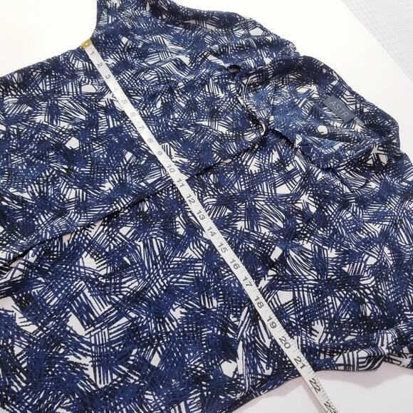 ASTR Button Front Blouse - Picture 6 of 10